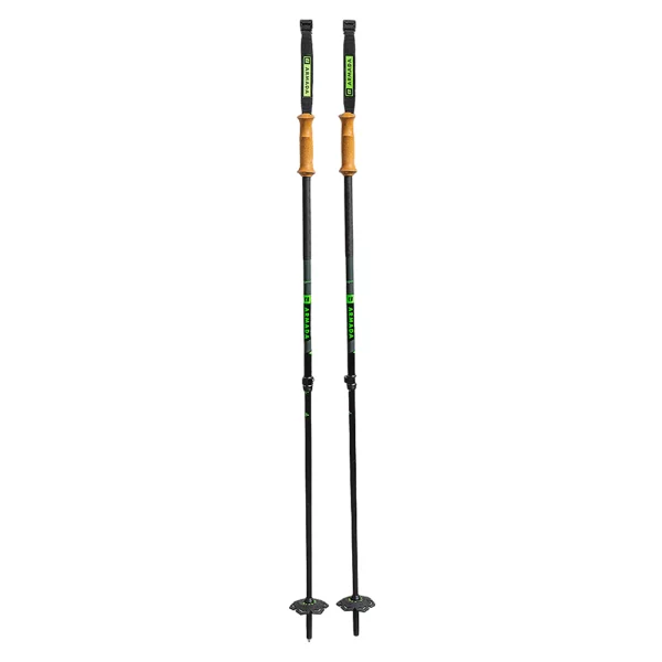 Armada Skis Carbon Adjustable Ski Poles - Black/Green