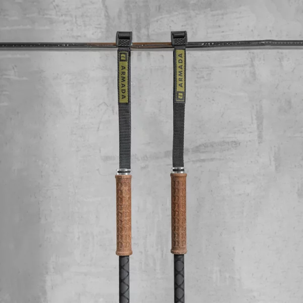 Armada Skis AK Adjustable Ski Poles - Black/Army Green - Image 6
