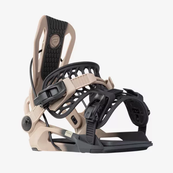 Flow Bindings Men's Fenix Fusion Snowboard Binding - Black Sand