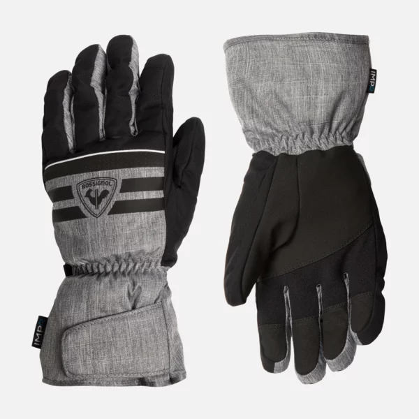 Rossignol Men's Tech Imp'r Ski Gloves - Black/Gray