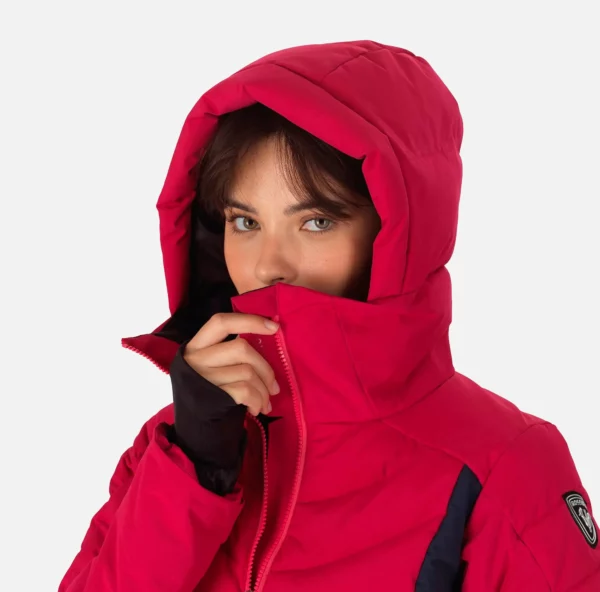 Rossignol Women's Courbe Ski Jacket - Cherry - Image 7