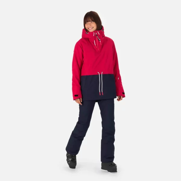 Rossignol Women's Skpr Anorak Ski Jacket - Cherry - Image 4