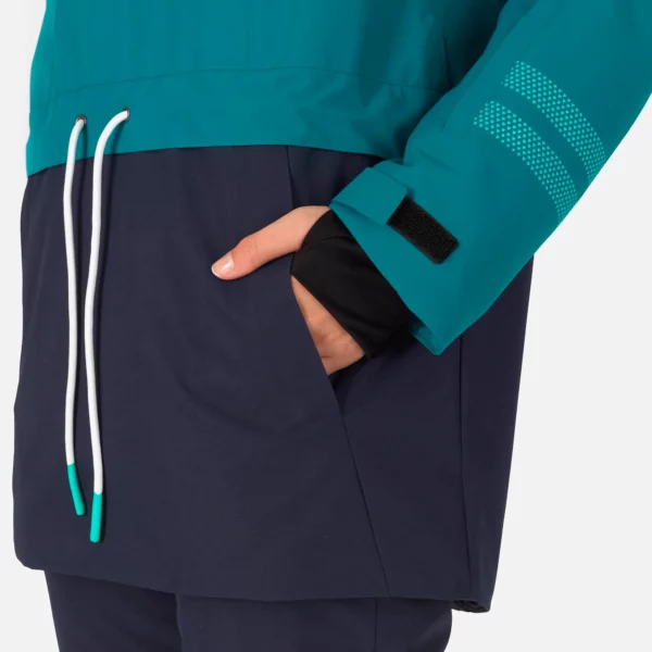 Rossignol Women's Skpr Anorak Ski Jacket - Dark Emerald - Image 10