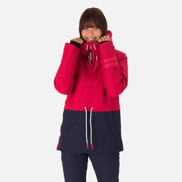 Rossignol Women's Skpr Anorak Ski Jacket - Cherry - Image 3