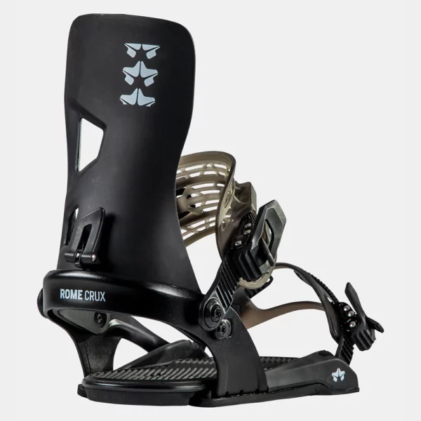Rome Men's Crux Snowboard Bindings - Black