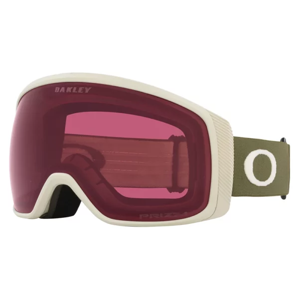 Oakley Flight Tracker M Snow Goggles - Prizm Snow Dark Grey Lenses,  Dark Brush Strap