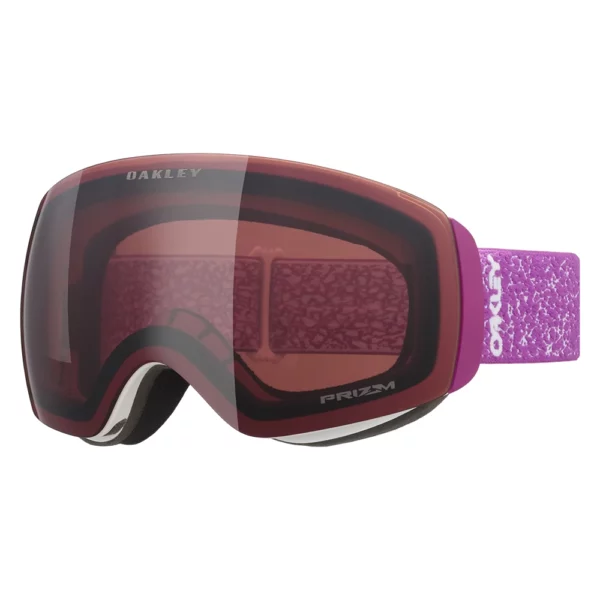 Oakley Flight Deck™ M Snow Goggles - Prizm Snow Garnet Lenses,  Ultra Purple Terrain Strap