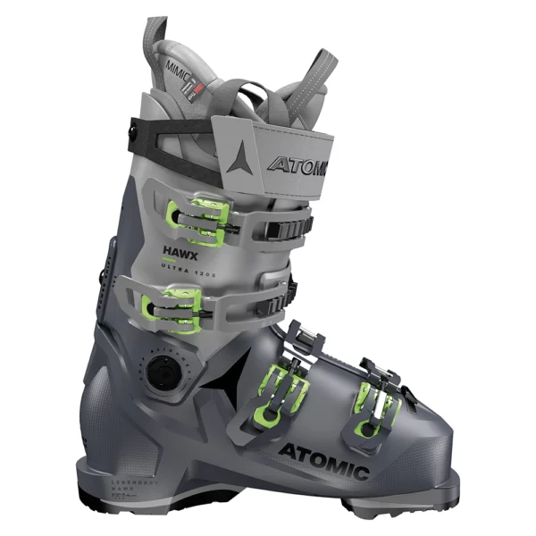 Atomic Men's Hawx Ultra 120 S Gw Ski Boots - Grey Blue / Anthracite / Green