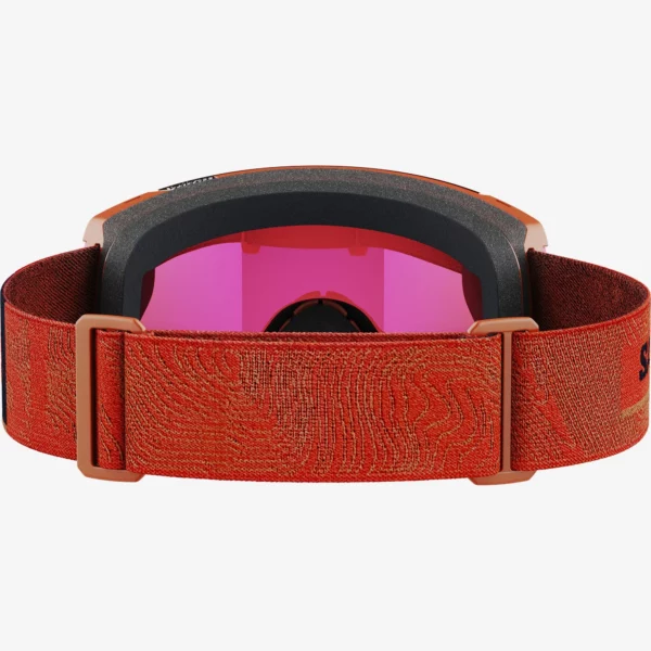 Salomon Unisex S/View Sigma Ski Goggles - Burnt Ochre/Sigma Poppy Red - Image 4