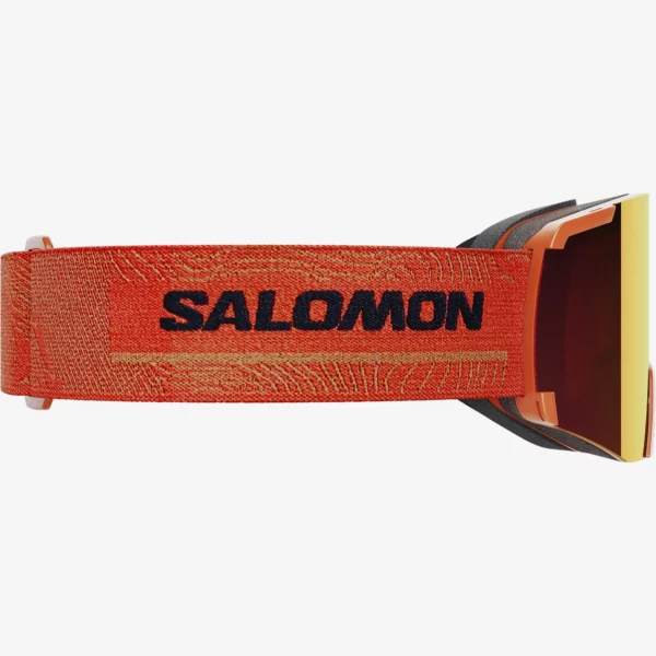 Salomon Unisex S/View Sigma Ski Goggles - Burnt Ochre/Sigma Poppy Red - Image 5