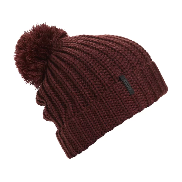 Armada Skis Unisex Chunk Pom Beanie - Burgundy