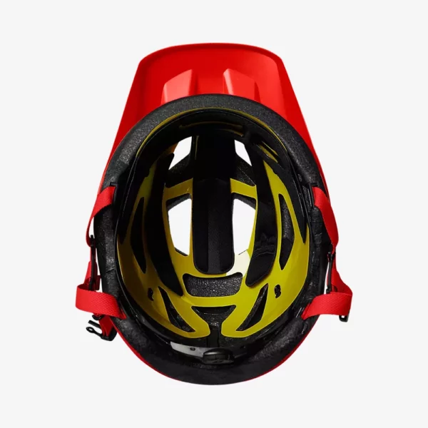 Fox Men's Mainframe Trvrs Helmet - Fluorescent Red - Image 6