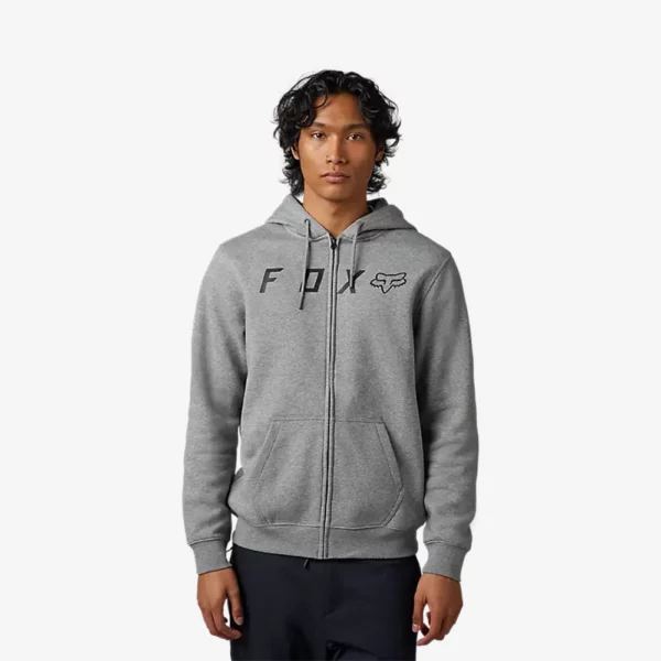 Fox Men's Absolute Zip Hoodie - Heather Graphite Grey
