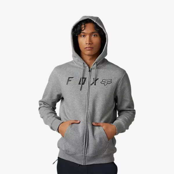 Fox Men's Absolute Zip Hoodie - Heather Graphite Grey - Image 4