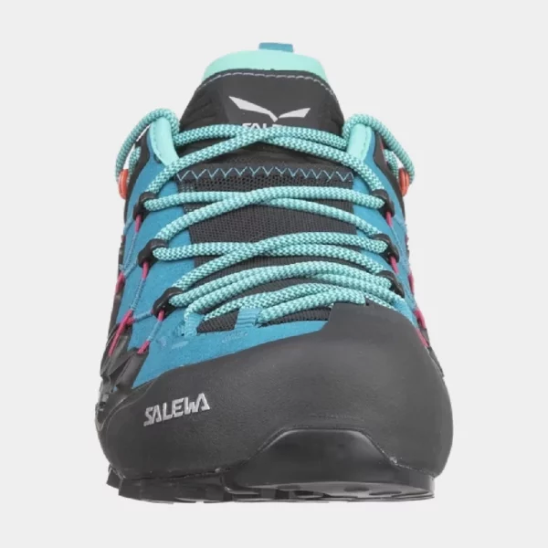 Salewa Women's Wildfire Edge Shoes - Blue Malta / Vivacious - Image 6