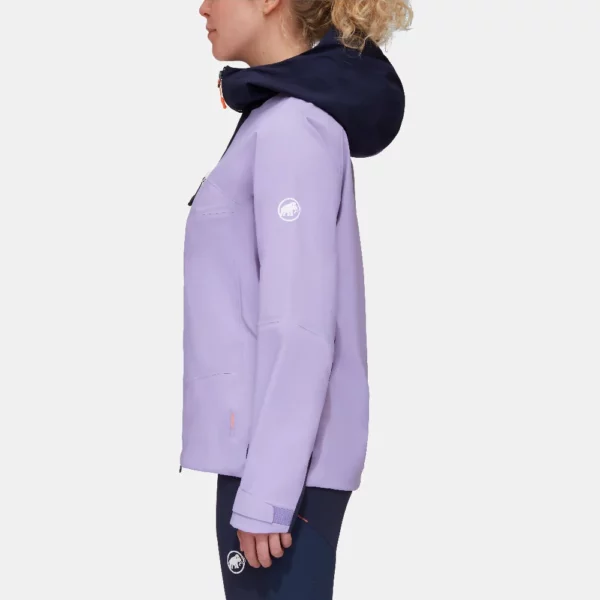 Mammut Women's Taiss HS Hooded Jacket Women - Supernova / Marine - Image 3
