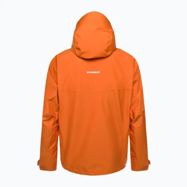 Mammut Men's Crater HS Hooded Jacket - Dark Tangerine - Image 3
