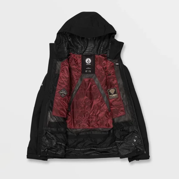 Volcom Men's Tds 2L Gore Tex Jacket - Black - Image 4