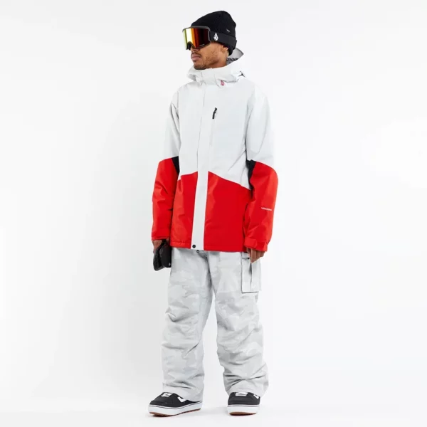 Volcom Men's Vcolp Insulated Jacket - Ice - Image 4