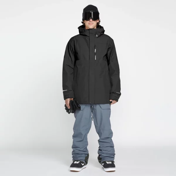 Volcom Men's L Gore Tex Jacket - Black - Image 5