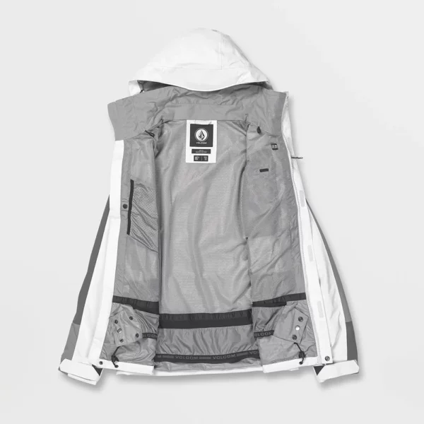 Volcom Men's V.Co Stretch Gore Tex Jacket - Ice - Image 4