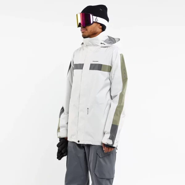 Volcom Men's V.Co Stretch Gore Tex Jacket - Ice
