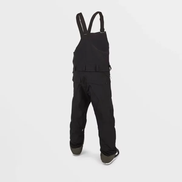 Volcom Men's Rain Gore Tex Bib Overall - Black - Image 5