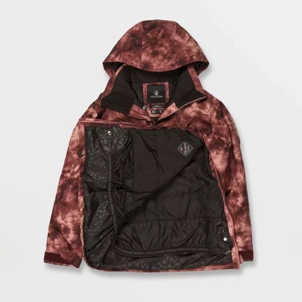 Volcom Women's Fern Insulated Gore Pullover - Pink Salt Wash - Image 5