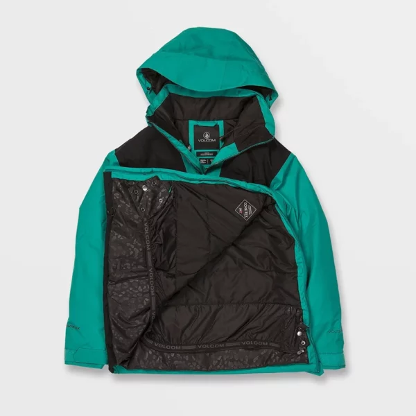 Volcom Women's Fern Insulated Gore Pullover - Vibrant Green - Image 4