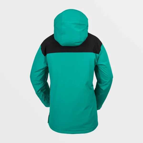 Volcom Women's Fern Insulated Gore Pullover - Vibrant Green - Image 3