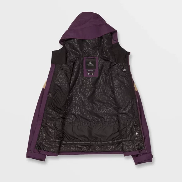 Volcom Women's Lindy Insulated Jacket - Blackberry - Image 5