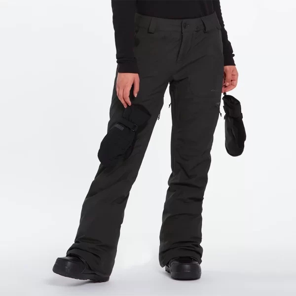 Volcom Women's Knox Insulated Gore Tex Trousers - Black