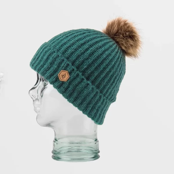 Volcom Women's V.Co Lyra Bobble Beanie - Balsam