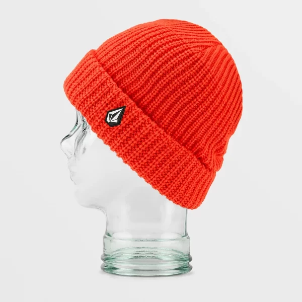 Volcom Women's Voluxe Beanie - Orange Shock