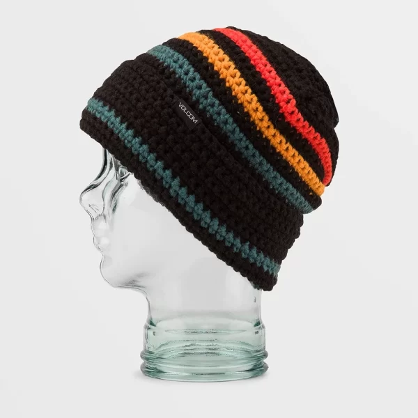Volcom Women's Yay Crochet Beanie - Black