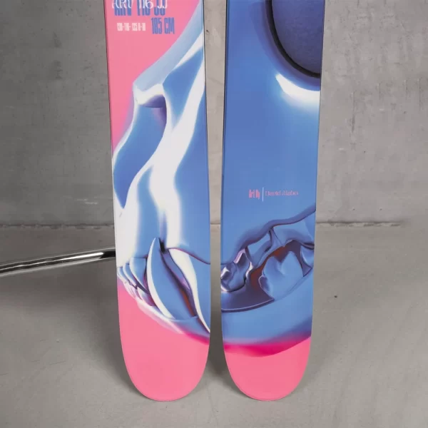 Armada Skis Unisex ARV 116 JJ ( Only Skis ) - Pink/Purple/Orange - Image 7