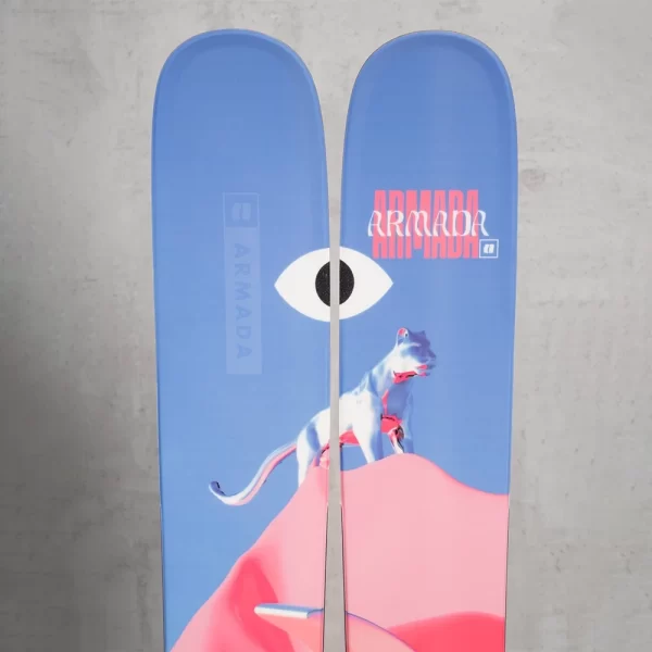 Armada Skis Unisex ARV 116 JJ ( Only Skis ) - Pink/Purple/Orange - Image 5