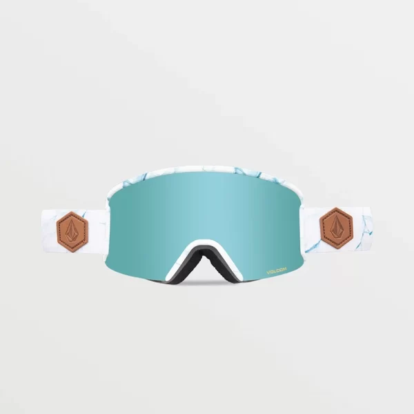 Volcom Garden Goggle - White Ice / Ice Chrome+BL - Image 4