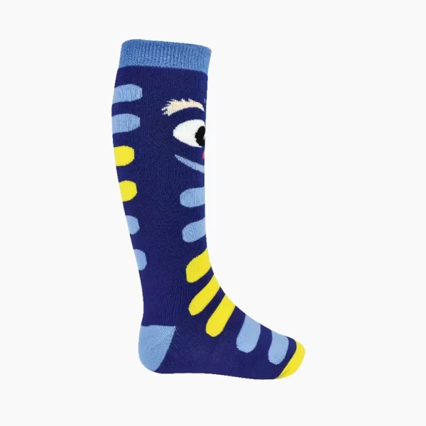 NGN Kid's Funny Winter Socks - Blue / Yellow
