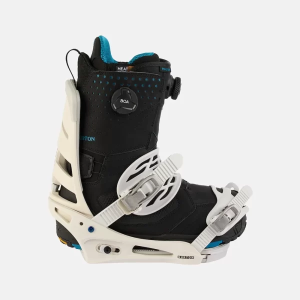 Burton Men's Mission Re:Flex Snowboard Bindings - Stout White - Image 5