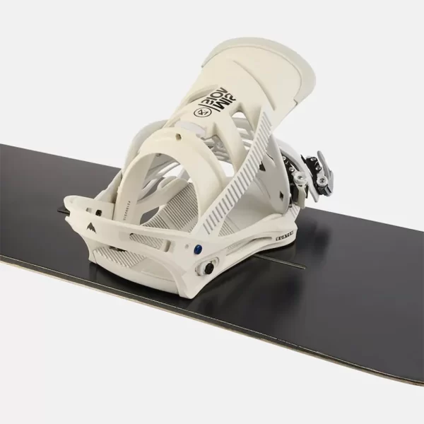 Burton Men's Mission Re:Flex Snowboard Bindings - Stout White - Image 6