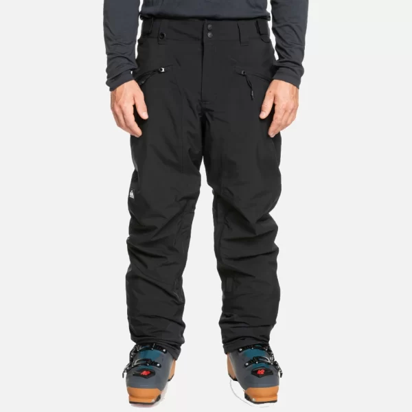 Quiksilver Boundry Snow Pants for Men - True Black