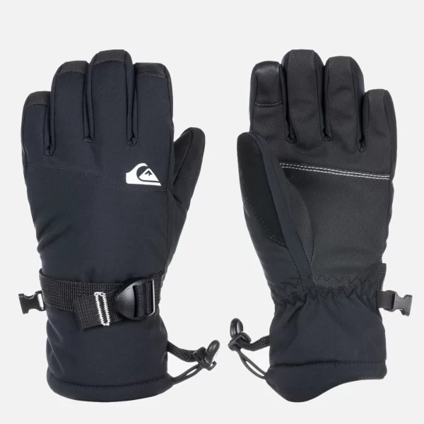Quiksilver Junior Mission - Snowboard/Ski Gloves for Boys TRUE BLACK
