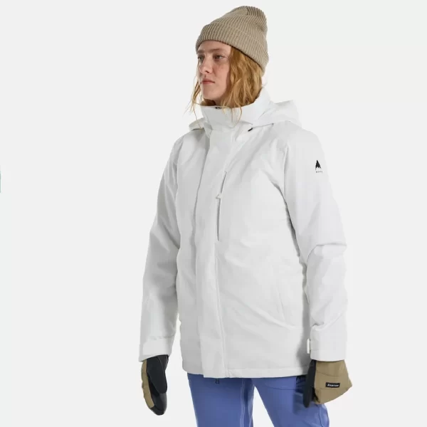 Burton Women's Burton Jet Ridge 2L Jacket - Stout White