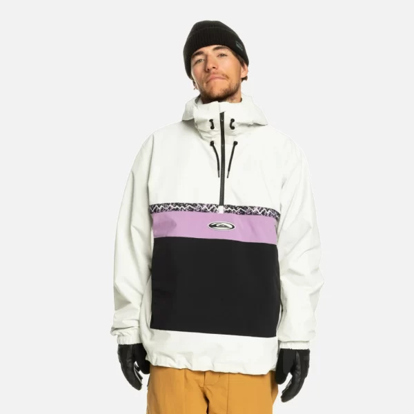 Quiksilver Steeze - Technical Snow Jacket for Men - Nimbus Cloud