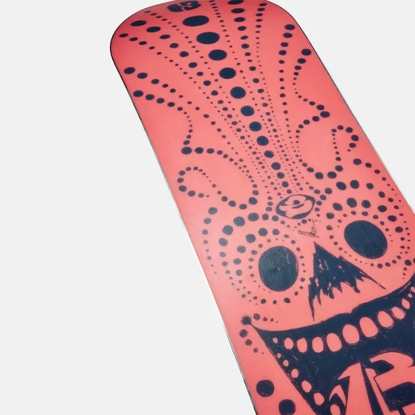 Burton Men's Deep Thinker Camber Snowboard - Orange - Image 3