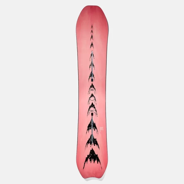 Burton Men's Deep Thinker Camber Snowboard - Orange - Image 2