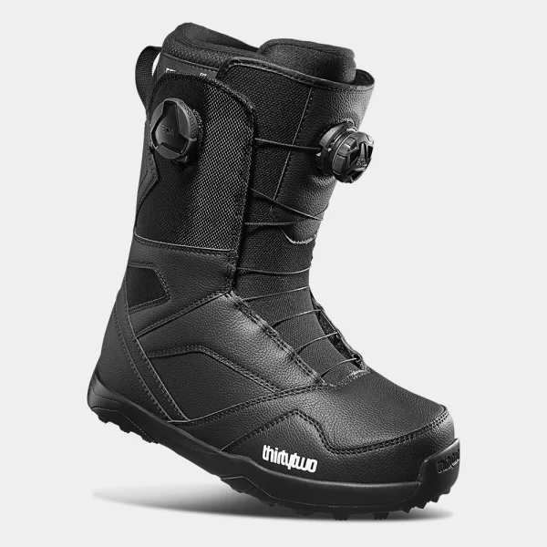 Thirtytwo Men's STW DOUBLE BOA Snowboard Boots - Black
