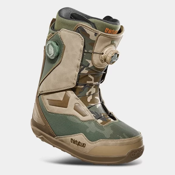 Thirtytwo Men's TM-2 DOUBLE BOA WIDE X MERRILL Snowboard Boots - Tan / Brown