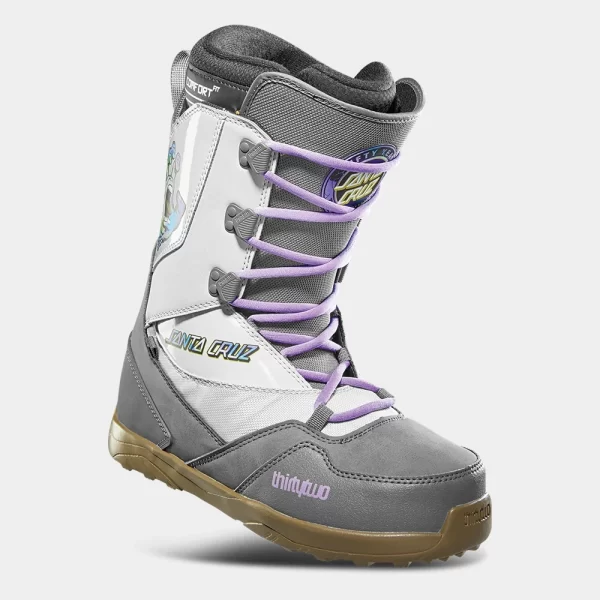 Thirtytwo Men's LIGHT X SANTA CRUZ Snowboard Boots - Grey / Gum